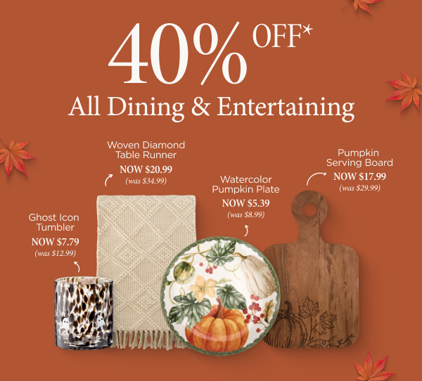 Fall Entertaining Event