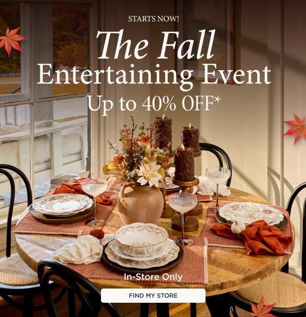 Fall Entertaining Event