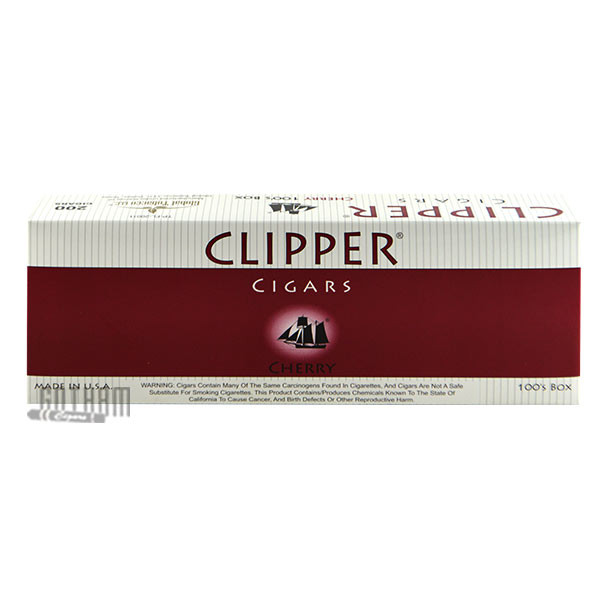 Clipper Filtered Cigars Cherry 100s