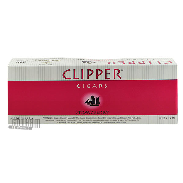 Clipper Filtered Cigars Strawberry 100s