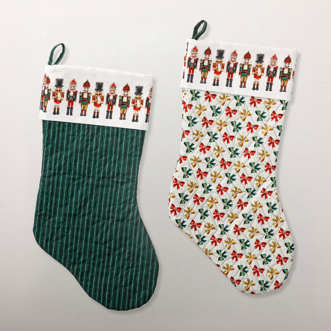 Nutcracker Stocking with Misty & Craig