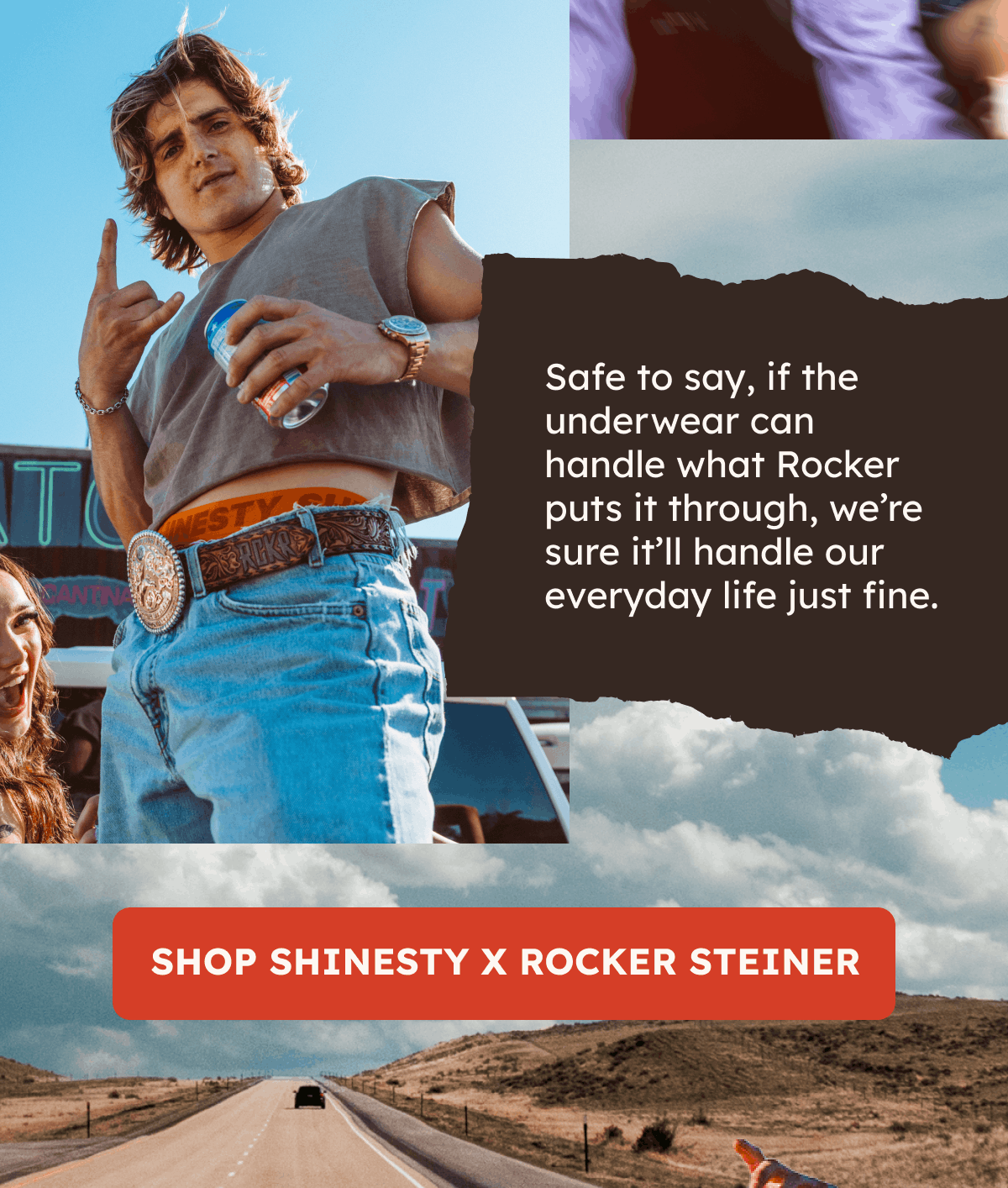 Safe to say, if the underwear can handle what Rocker puts it through, we're sure it'll handle our everyday life just fine. Shop sinesty x rocker steiner.