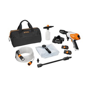 STIHL 36V Cordless Pressure Washer, 350 PSI, 1 GPM, Model# RCA 20 Set