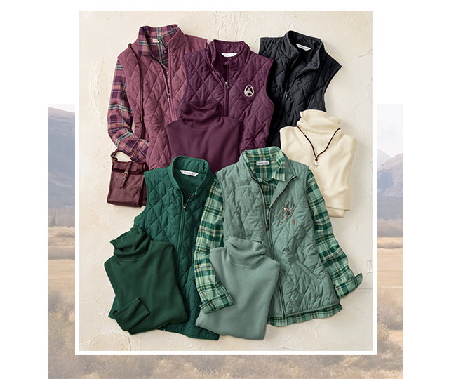 Vest for All Seasons collage