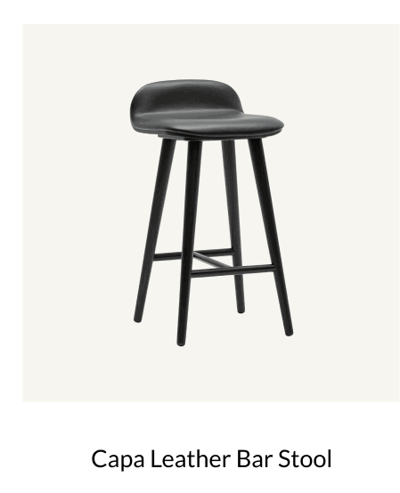 Shop Capa Leather Bar Stool
