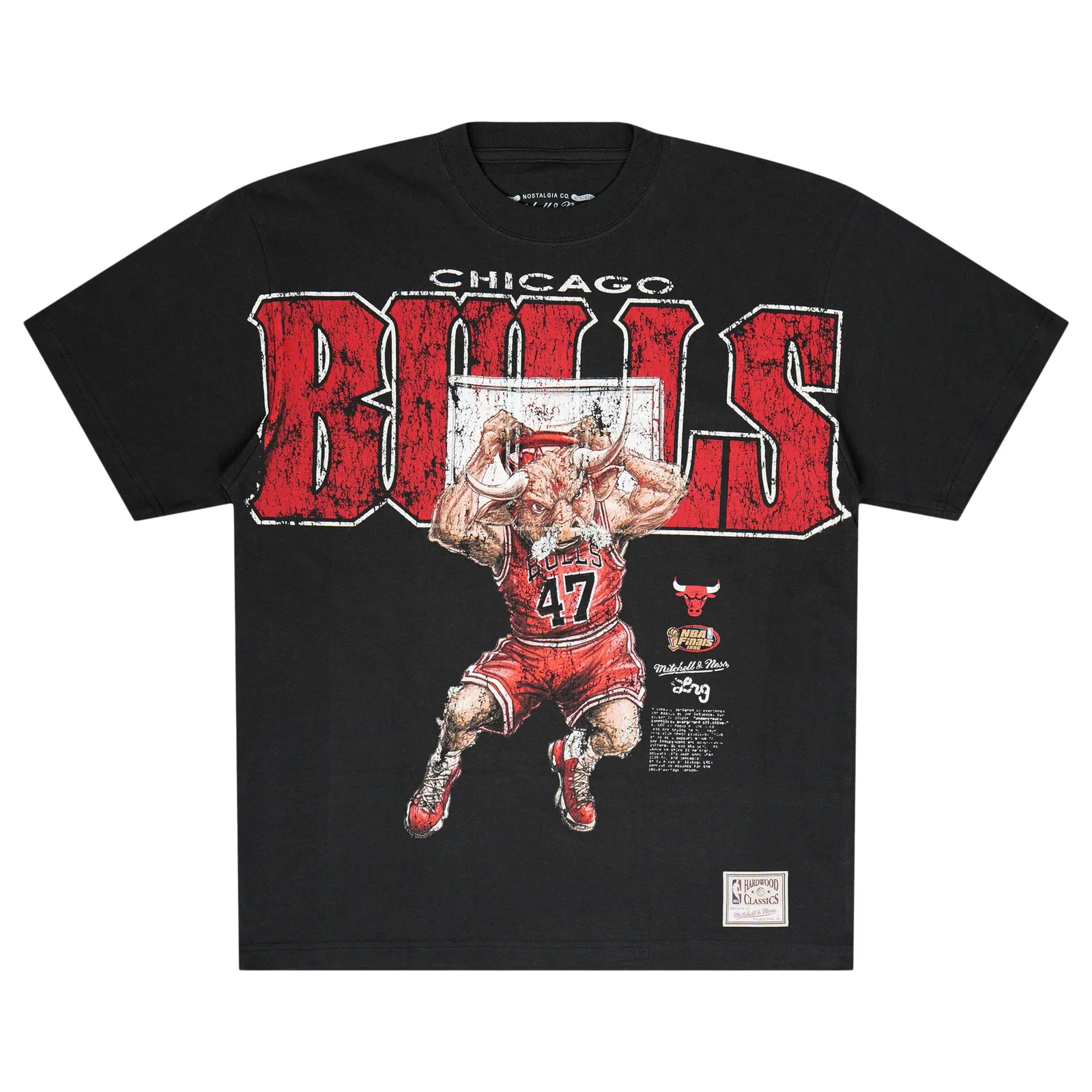 Image of BULLS TEE - BLACK