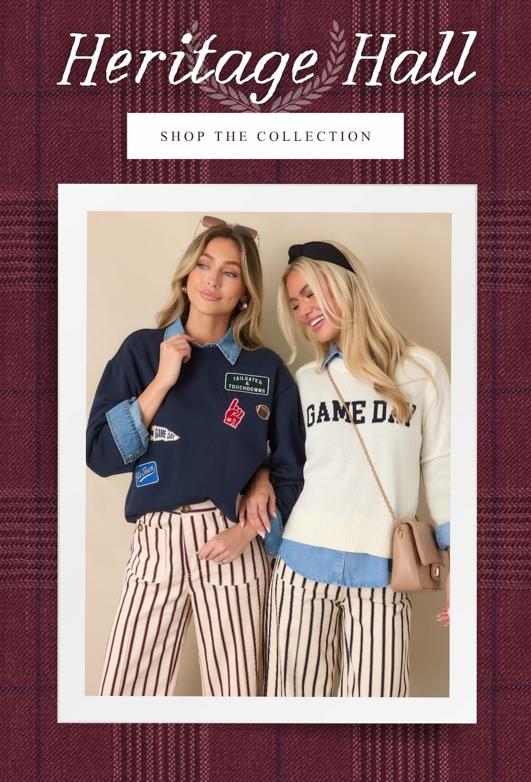 "Heritage Hall. Shop the Collection."