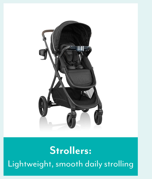 Strollers: Lightweight, smooth daily strolling