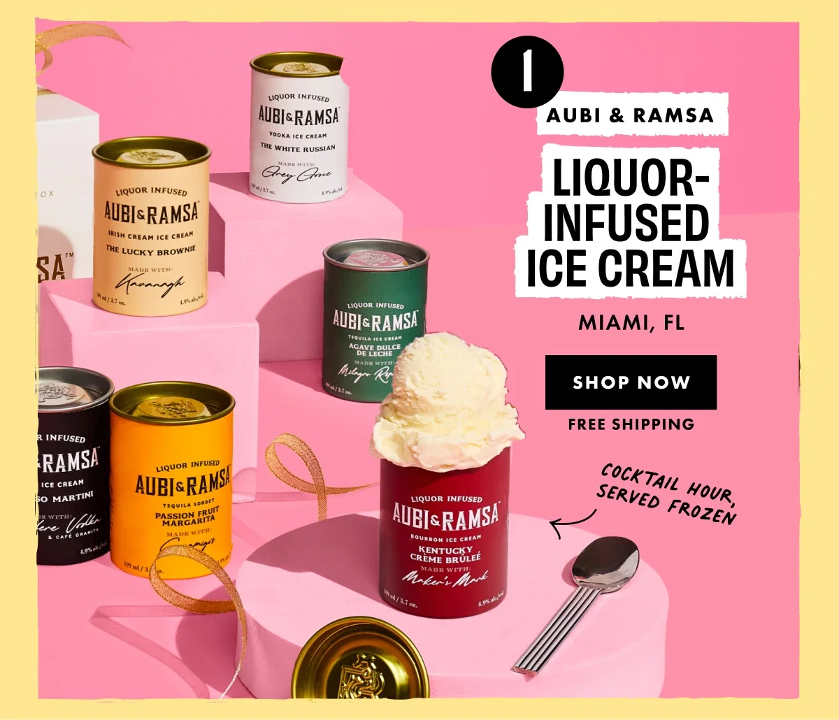 Aubi & Ramsa Boozy Ice Cream