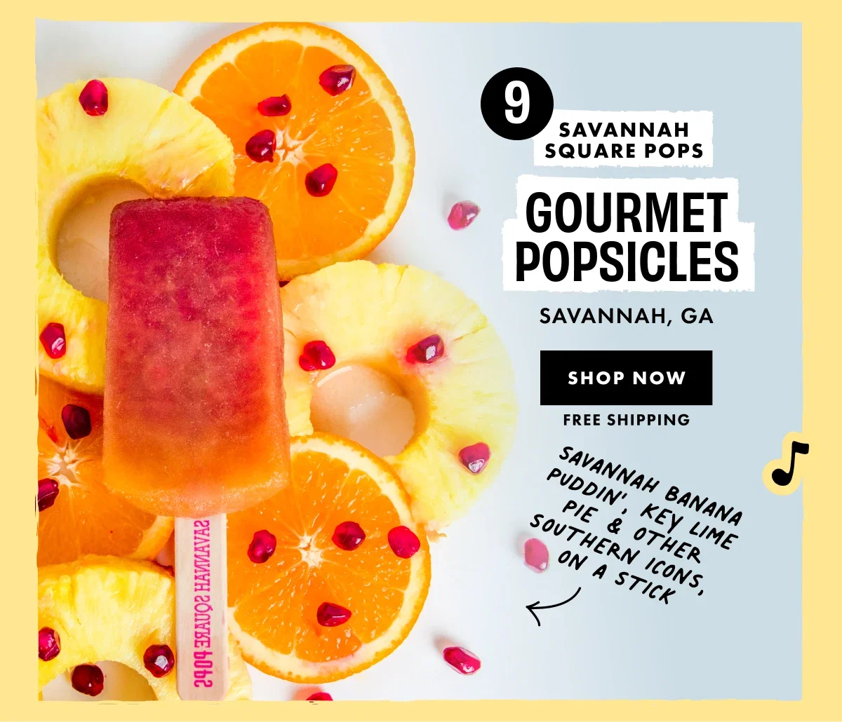 Savannah Square's Ice Pops