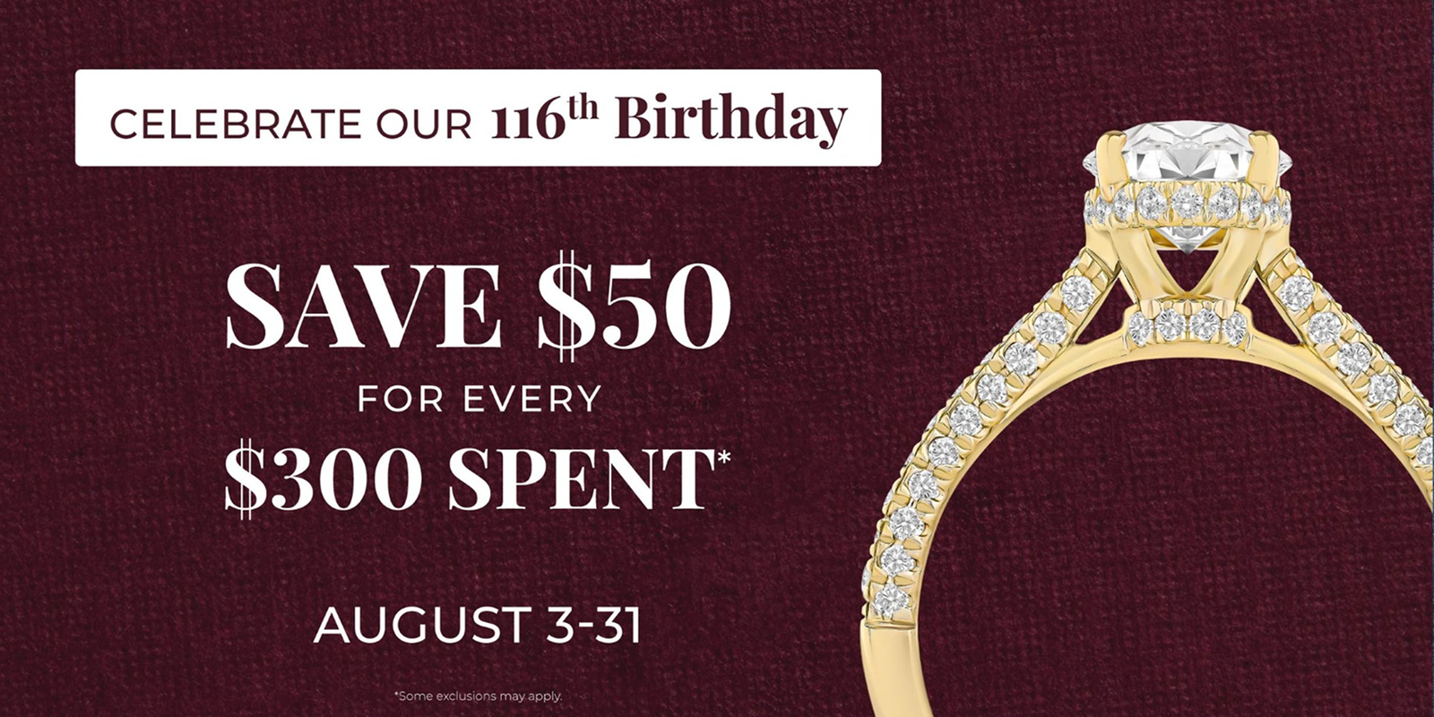 Shop Our Birthday Sale