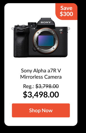 Sony Alpha a7R V Mirrorless Camera