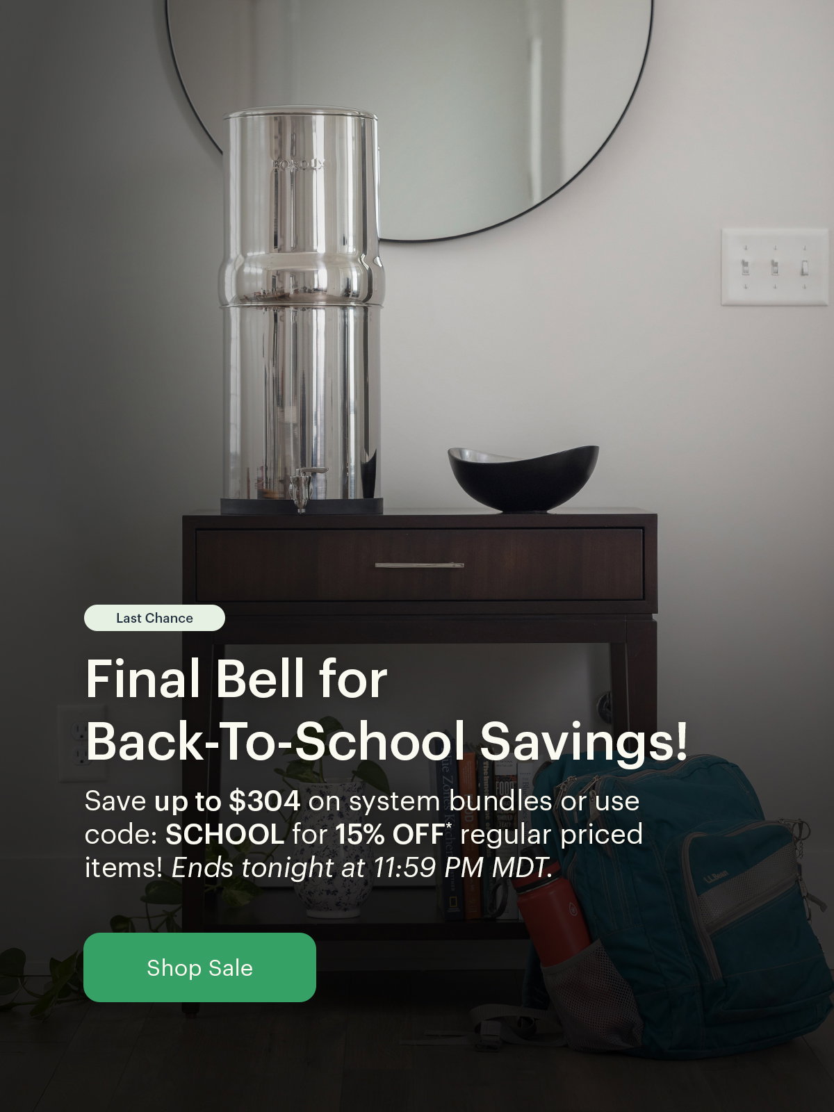 Final Bell for Back-To-School Savings!