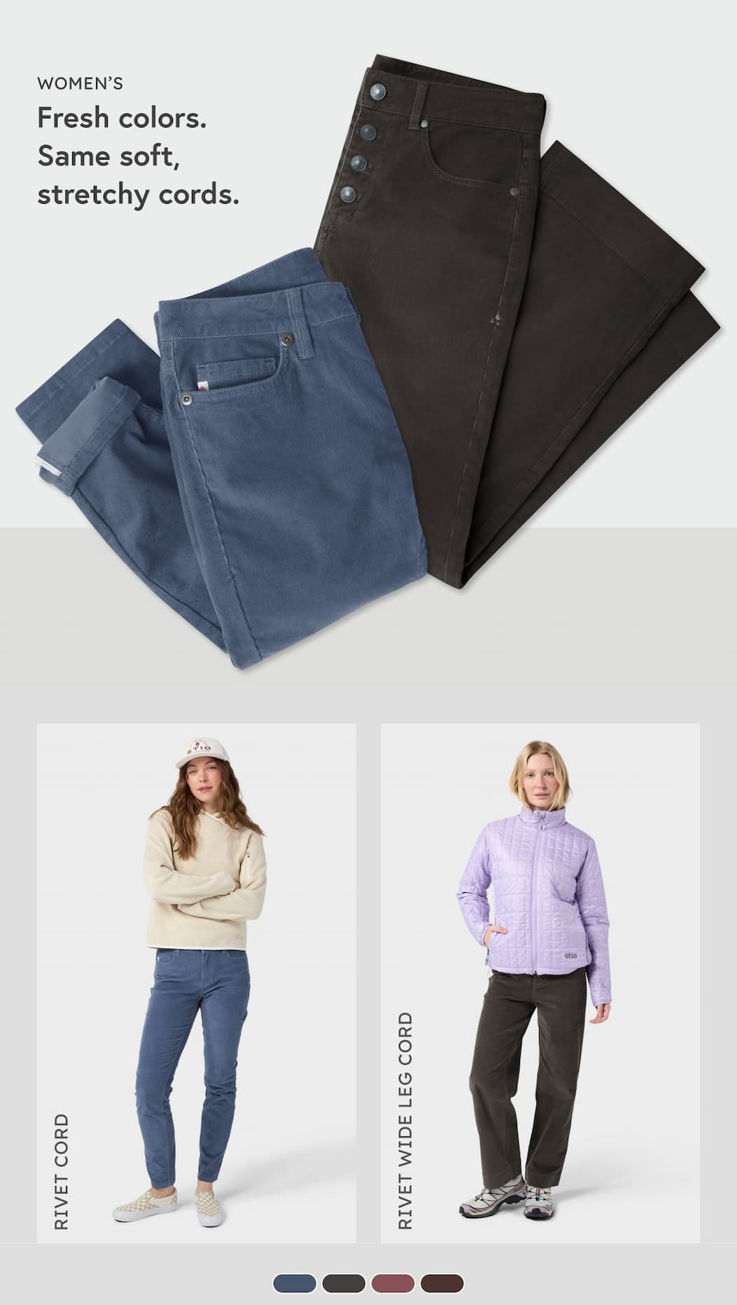 Women's Rivet Pants