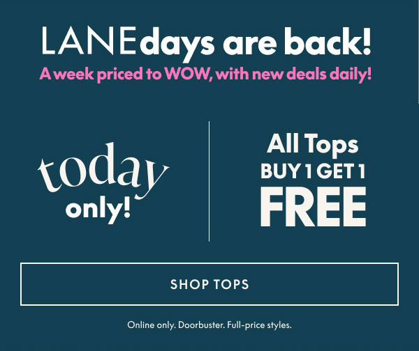 Tops BOGO Free