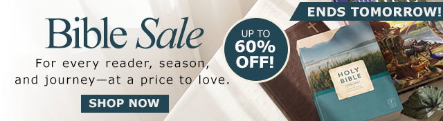 Bible Sale | UP TO 60% OFF