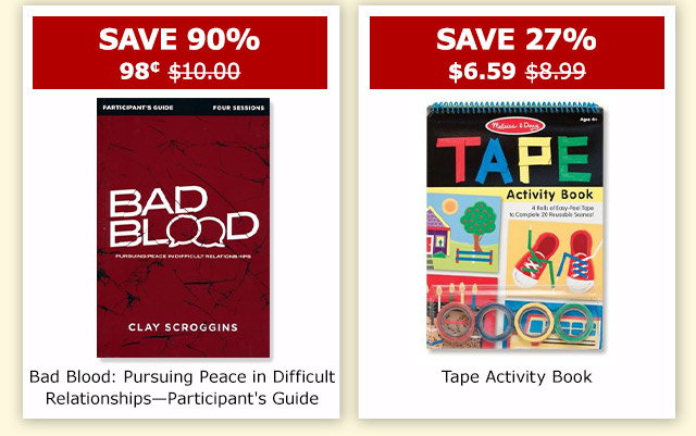 Bad Blood | Tape Activity Book