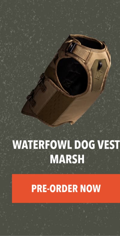 Waterfowl Dog Vest Marsh