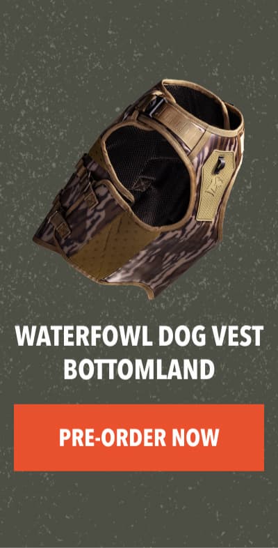 Waterfowl Dog Vest Bottomland