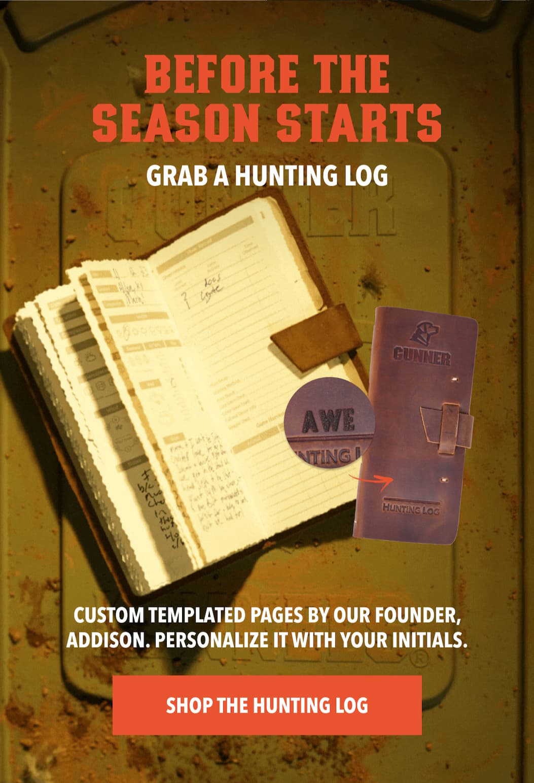 Before the Season Starts: Grab a Hunting Log