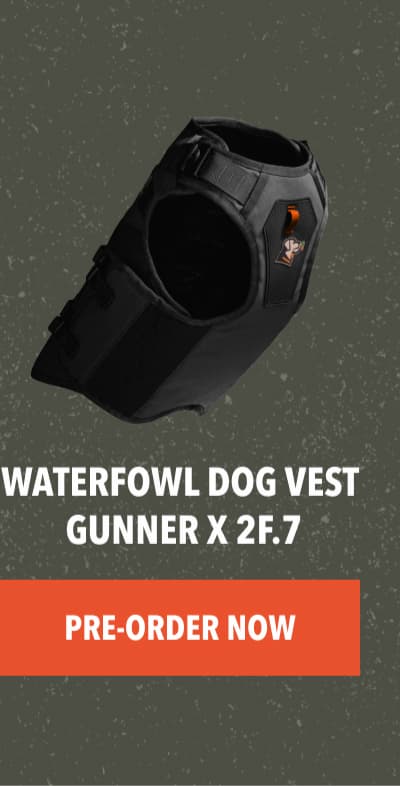 Waterfowl Dog Vest GUNNER x 2F.7