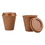 Image of Martellato Barista Coffee Cup Polycarbonate Chocolate Mold