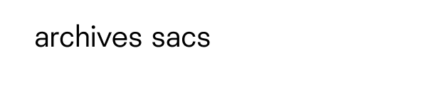 archives sacs