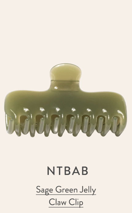 Sage Green Jelly Claw Clip Sage Green Jelly Claw Clip