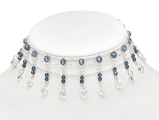 Crystal and Chain Necklace Project