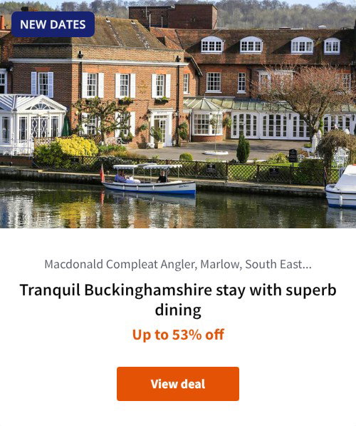 Tranquil Buckinghamshire stay with superb dining