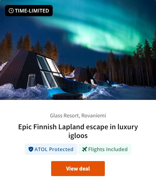 Epic Finnish Lapland escape in luxury igloos