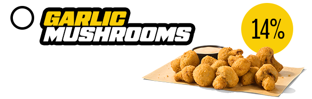 GARLIC MUSHROOMS