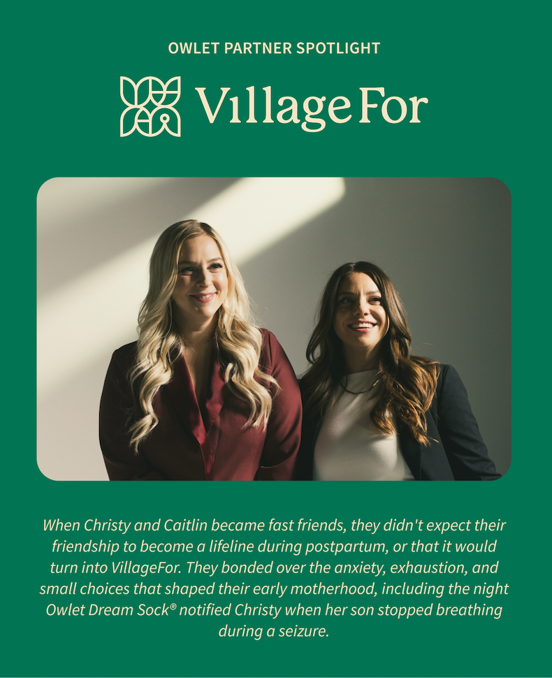 When Christy and Caitlin became fast friends, they didn't expect their friendship to become a lifeline during postpartum, or that it would turn into VillageFor.