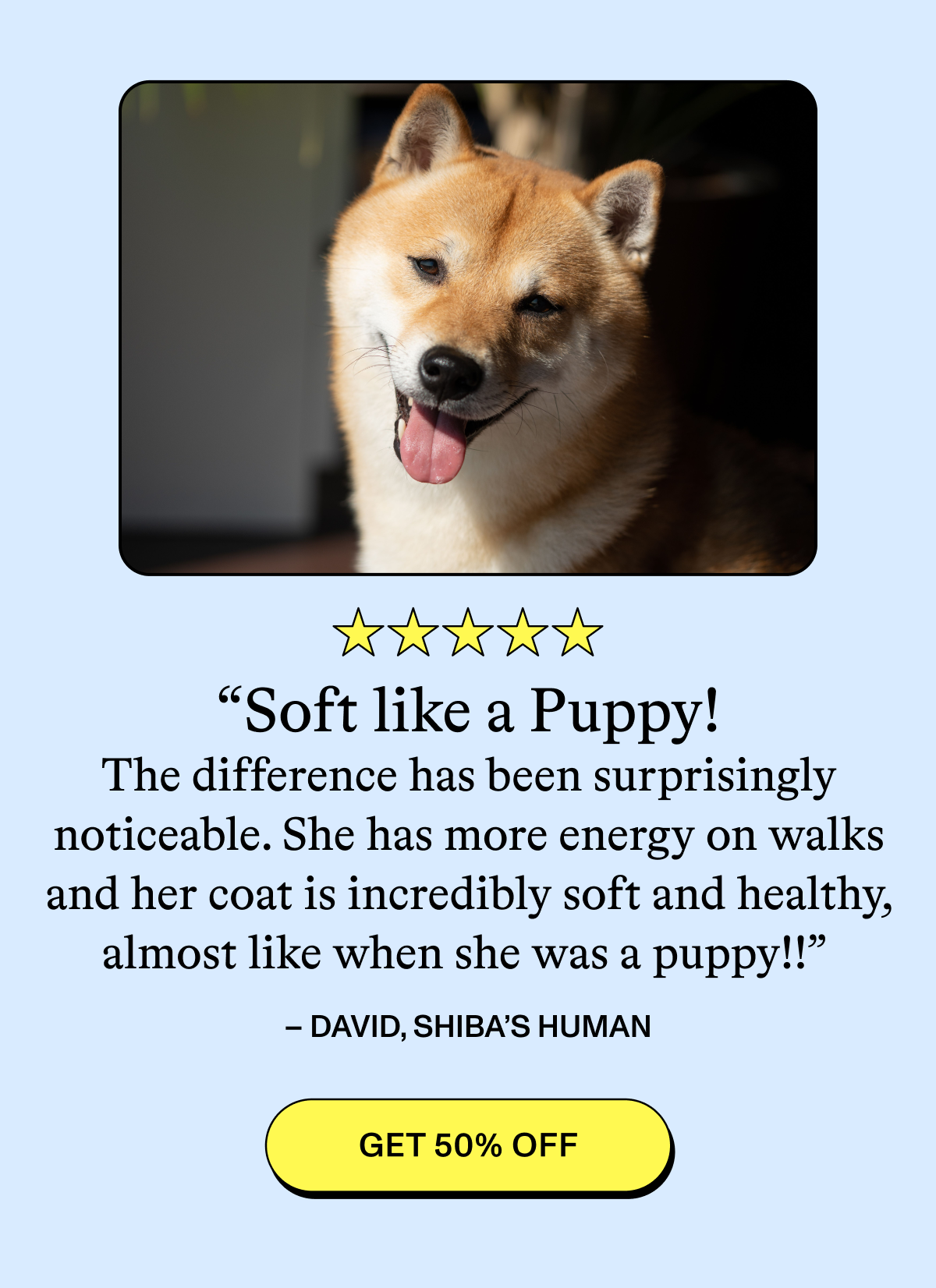 Soft like a Puppy! 