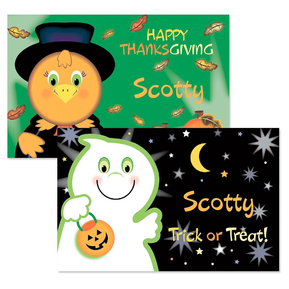 Image of Kids' Ghost Autumn Placemat