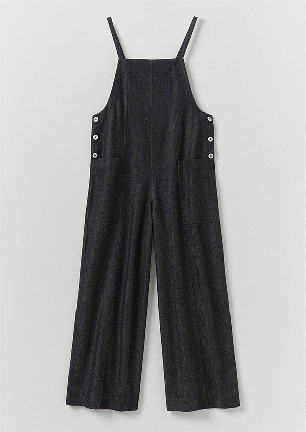 Cotton Twill Pocket Jumpsuit