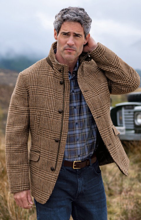 Men's Harris Tweed® Tulchan Coat