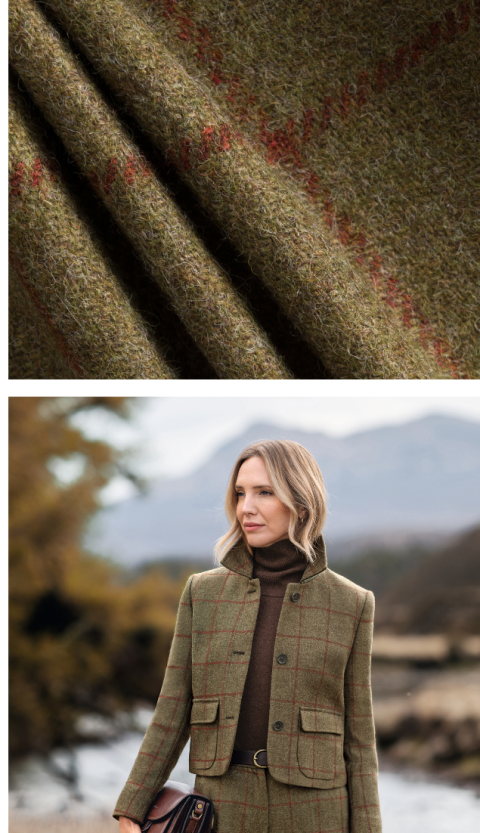 Ladies Tweed Dunkeld Jacket