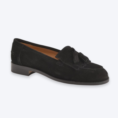 Ladies Suede Tassel Loafer