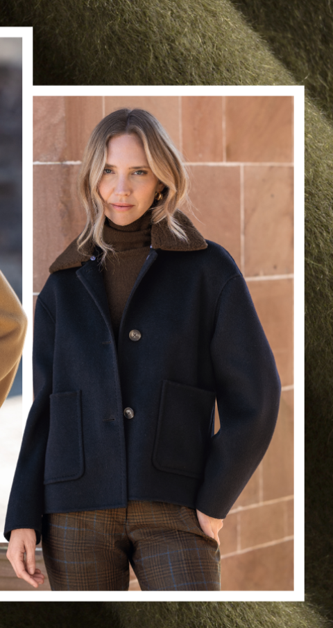 Ladies Teddy Collar Jacket