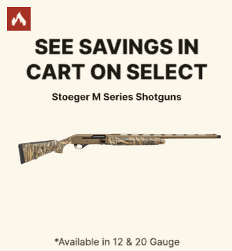 See Savings in Cart on Select Stoeger M Series Shotguns