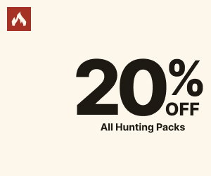 20% Off All Hunting Packs