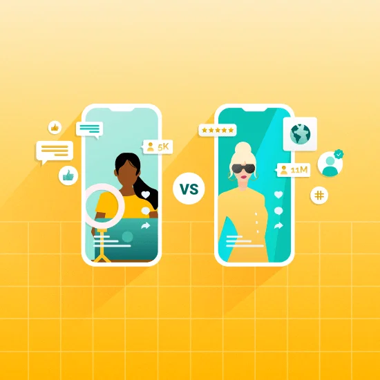 How influencer follower count affects audience expectations