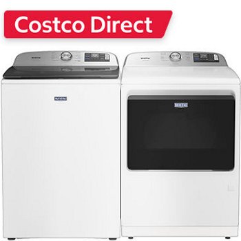 Maytag 5.2 cu. ft. Top Load Washer and 7.4 cu. ft. ELECTRIC Dryer