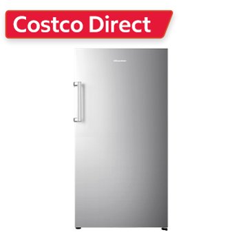 Hisense 17 cu. ft. Garage Ready Frost Free Convertible Upright Freezer with Seal Break Handle