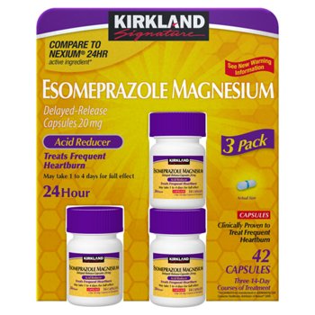 Kirkland Signature Esomeprazole 20 mg, 42 Capsules
