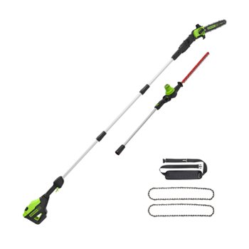 Greenworks 80V Gen 2 Polesaw/Pole Hedge Combo Kit Tool Only