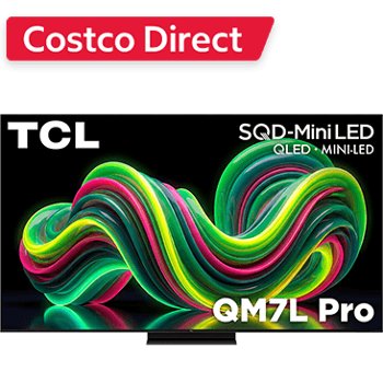 TCL - QM7L Pro Series - 4K UHD SQD-Mini LED Smart TV