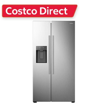 Mora 29.1 cu. ft. Side-by-Side Refrigerator with External Water and Ice Dispenser