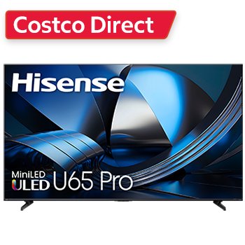 Hisense 75-inch Class - U65 Series - 4K ULED MiniLED Smart TV